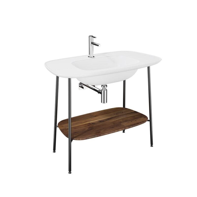 VİTRA 64045 PLURAL ETAJERLİ LAVABO ÜNİTESİ 100 CM MAT BEYALAVB