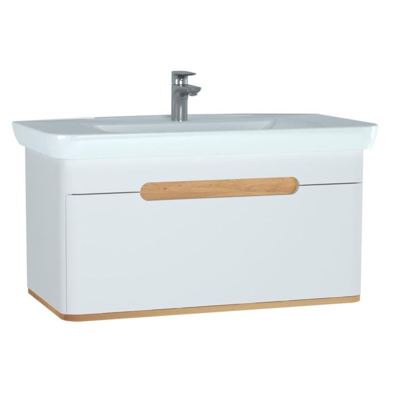 VİTRA 60814 SENTO 100 CM TEK ÇEK.LAV.DOL.BEYAZ
